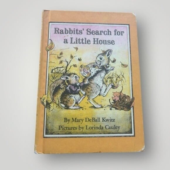 Vintage Children's book, Rabbits' Search for a little house, 1977, woodlands - Picture 1 of 9